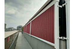 China Waterproof And Sunscreen Retractable Roof Awning Sunroom Retractable Awning supplier
