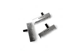 China Sliver 0.3A Electric Slide Switch 4P8T Horizontal Slide Sound Console supplier