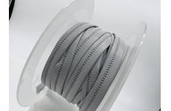China Polyester TC Elastic Reflective Piping For Sewing On Clothes Reflective Backpack Edging supplier
