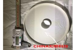 China Aspherical Dome Sapphire Optical Windows Dia150mm With Hole Tolerance ±0.1mm supplier