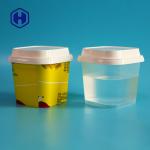 Forzen Yogurt PP IML Disposable Package Cup Bowl With Lids for sale