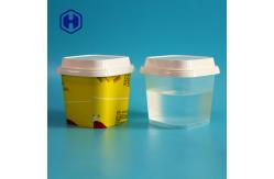 China Forzen Yogurt PP IML Disposable Package Cup Bowl With Lids supplier