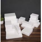 Rectangle Custom Shoes Box Case And Bag plain Cardboard Material