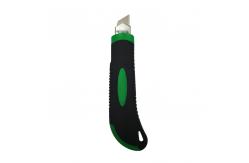 China 18mm Snap Off Utility Blade Cutter Single Blade  Auto - Lock Button supplier