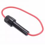 InLine 14 AWG 20A Bayonet Type Glass Fuse Holder for 1/4inch 1/4x1-1/4 6*30mm Fuse for sale
