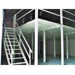 Structural Steel Raised Storage Mezzanine Floor , 1 Level / 2 Levels / 3 Levels for sale