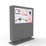 LCD Horizontal Digital Signage Waterproof 55 Inch With Fan Cooling System