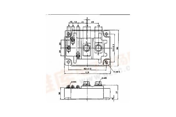 IGBT Power Module 1DI400MN-120 POWER TRANSISTOR MODULE FUJITSU IGBT Power Module