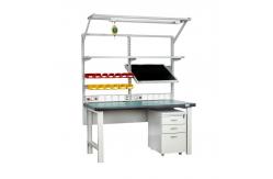 China Adjustable Customized ESD Work Table Anti Static Lab Workbench supplier