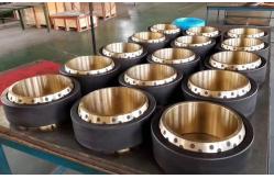 China Metric Bushings SPB Bronze Sleeve Bearing Graphite Copper Guide Bushing supplier