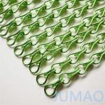 Al Alloy Metal Chain Link Door Fly Curtain Room Divider OEM for sale