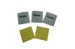 China 3 Side Heat Seal Plastic Pouches Packaging Mini Pouch Eyelash Bag Packet Customized supplier