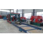 automatic angle circular sawmill with double blades wood cutting mill machine