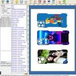 Vinyl Sticker Mobile Skin Cutting Machine Plotter Custom With Skin Design Software