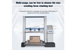 China 5T Computer Container Carton Compression Tester With 1/250000 Resolution supplier