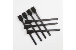 China Cleanroom Black Foam Tip Printer Cleaning Swab With Square Sponge Stick supplier