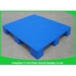 Economica Cargo Nestable Plastic Pallets 9 Legs Export Blue 1200 * 1000mm for sale