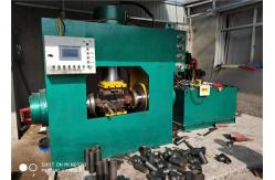 China Carbon Steel Tee Forming Machine 1 Year Warranty With PLC Control System supplier