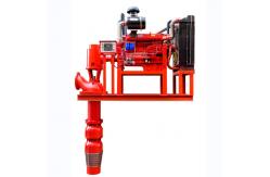 China High Speed Automatic Emergency Fire Water Pump System With Long Shaft Gear Box supplier