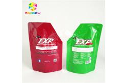 China 110mic Flat Bottom Plastic Pouches 1.5C Gravnre Printing Laminating Plastic Pouch supplier