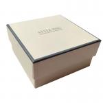 Custom Jewelry Packaging Boxes Lid And Bottom Rigid Two Piece Paper Packaging Box Necklace Ring Box For Craft for sale