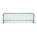 Temporary Road Crowd Control Barrier Fence Systems / Line Control Police Barriers for sale