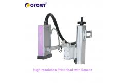 China UV High Definition Inkjet Printer KN95 Mask Batch Number Printing Machine supplier