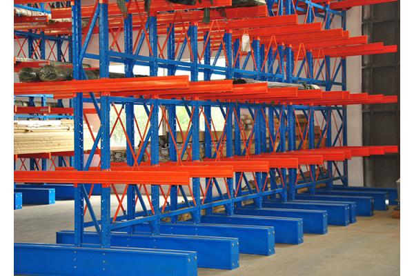 Heavy Duty Car Cantilever Pallet Racking Storage For Warehouse , Easily Installed