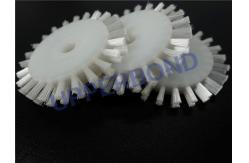 China Mk8 Plastic Round Shape Soft Nylon Cleaning Brush For Cigarette Machine supplier
