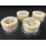 High Strength Cigarette Making Machine Full Coated Garniture Tape Yellow Tape 0.5mm for sale