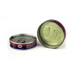 Food Grade Airtight Cardboard Paper Coffee Cans Easy Open Lid