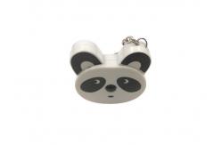 China Cute Panda Retractable Tape Measure Plastic Tailor 13mm Thickness Digital Printing supplier