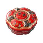Irregular Biscuit Tin Box ISO9001 Heart Shaped Tin Box for sale