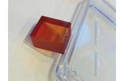 China High Performance Laser Sapphire Crystal Doped Artificial Sapphire Crystal Block supplier