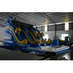 Durable Commercial Inflatable Water Slides For Kids / Inflatable Minion Dry Slide