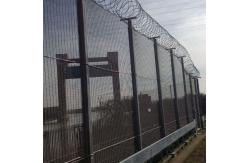 China Customized Galvanized Security 358 Fence Panel Commercial Metal Anti Climb supplier