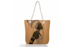 China Polyester Canvas Grocery Shopping Bags For Work Travel Beach supplier