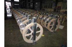 China Wire Stringing Equipment  Five 822mm Wheels Transmission Line Construction supplier