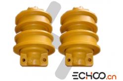 China BD2G Yellow Dozer Undercarriage Parts , For Caterpillar Track Rollers High Strength supplier