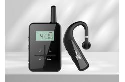 China Black Tour Guide Radio System Using Advanced GFSK Modulation Mode supplier