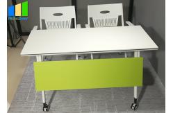 China Office Furniture Partitions Folding Desk Foldable Training Table Computer Foldable Training Table supplier