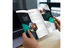 China Business Company Brochure Flyer Printing C1S C2S Gloss Coated Paper Book Printing supplier