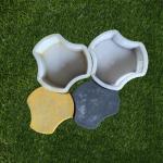 Plastic Rubber Paver Mould , Interlock Concrete Cement Path Mould for sale
