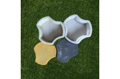 China Plastic Rubber Paver Mould , Interlock Concrete Cement Path Mould supplier