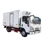 ISUZU M100 3.0 120Hp Refrigerator Box Cargo Truck Commercial Vehicle Truck for sale