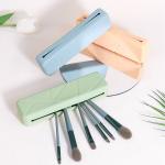 Portable LFGB Silicone Makeup Brush Case Large Capacity for sale