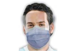 China EO Sterilized 3Ply 4Ply Disposable Earloop Face Mask With Face Shield supplier