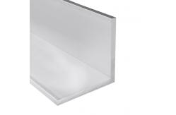 China 10.0mm Thick Triangular Aluminium Extrusion Unequal Angle L Shaped Aluminium Strip supplier
