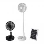 Ip20 5.5w 5200mah Battery Solar Portable Fan For Camping