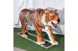 China Amusement Park Animatronic Animal Simulation Realistic Animatronic Tiger supplier
